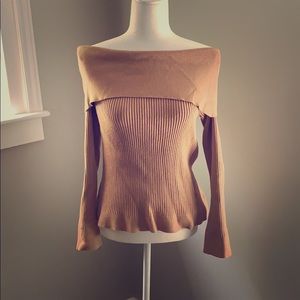 Sexy and comfortable off-the-shoulder sweater!